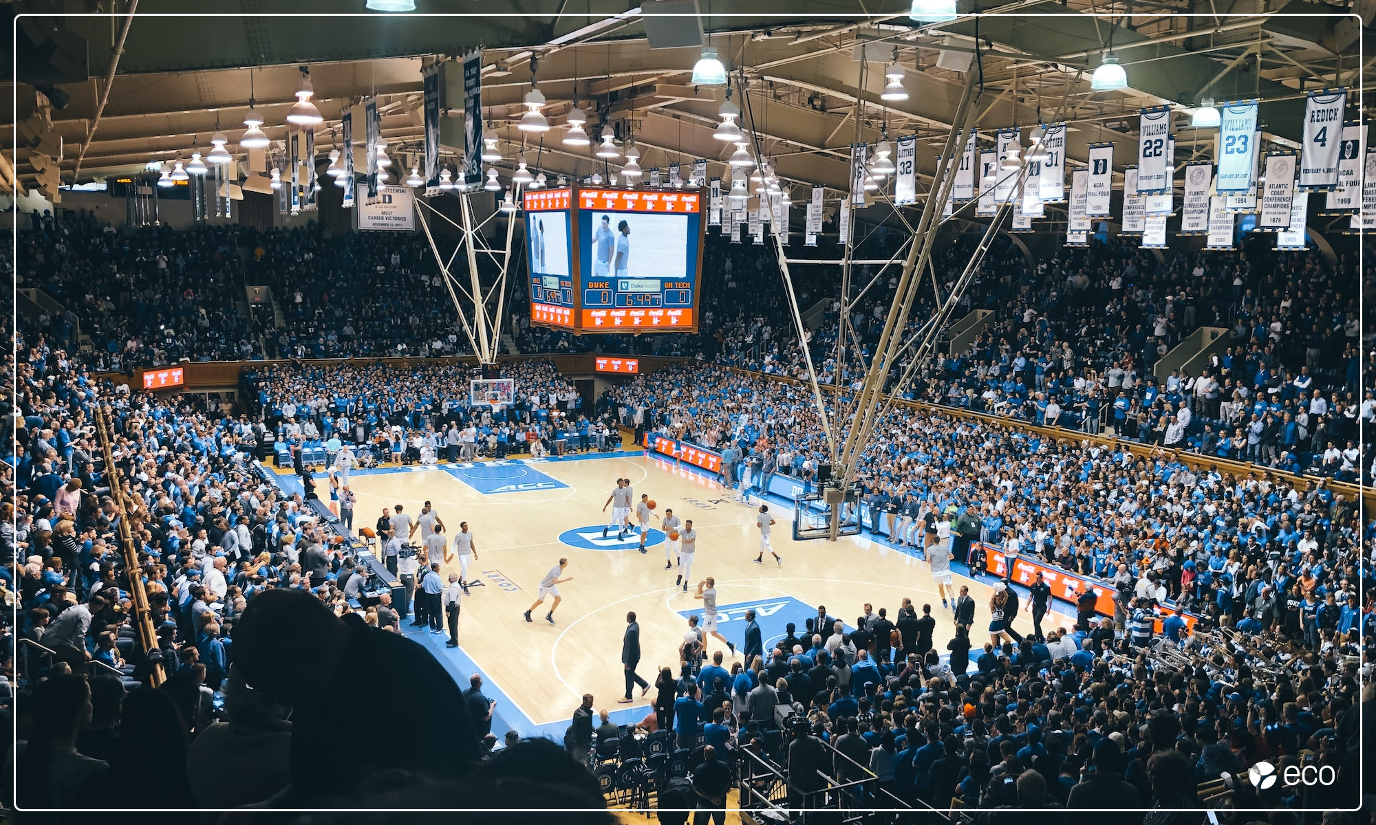Duke University basketball court