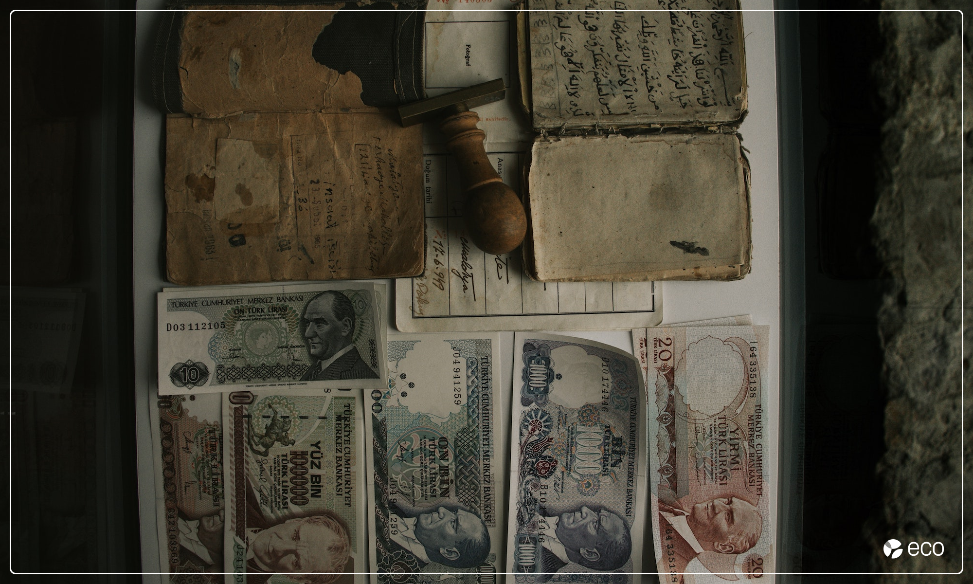 Old Turkish documents and money